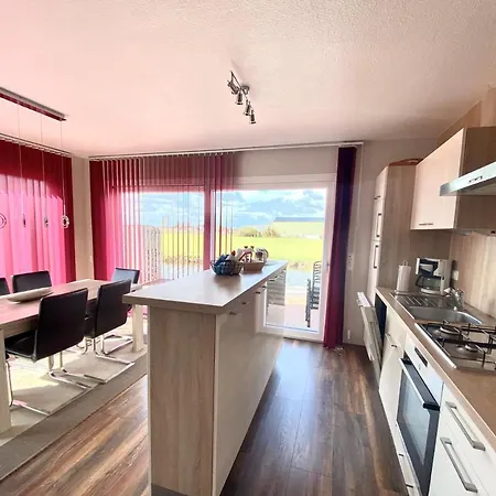 بيت للعطل Vislust Modernes Holzhaus Am Ijsselmeer Mit Eigenen Steg *